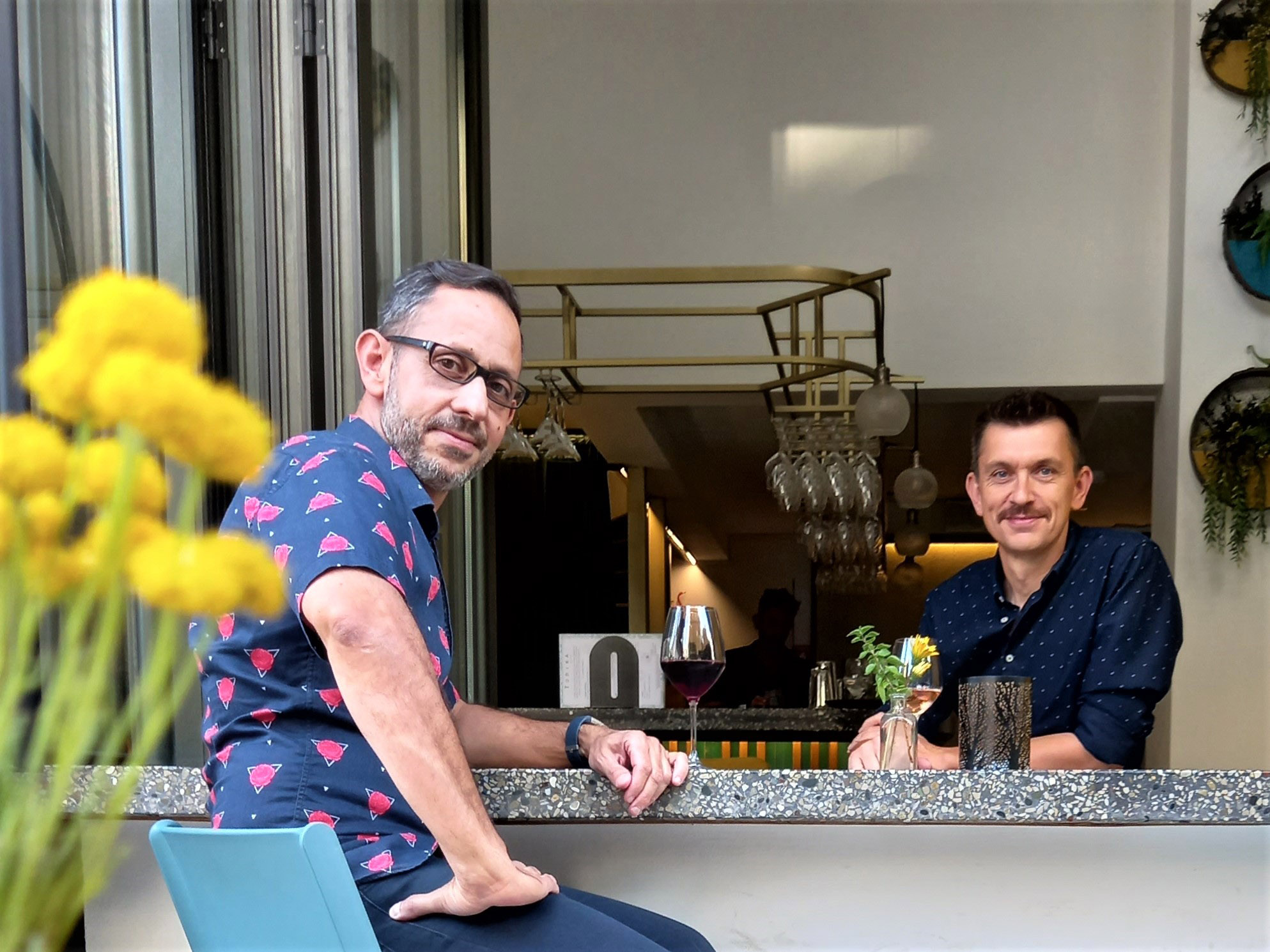 image A minute with Lambros Schizas and Shane Stankard Co-owners of Topika Meze Bar in Nicosia