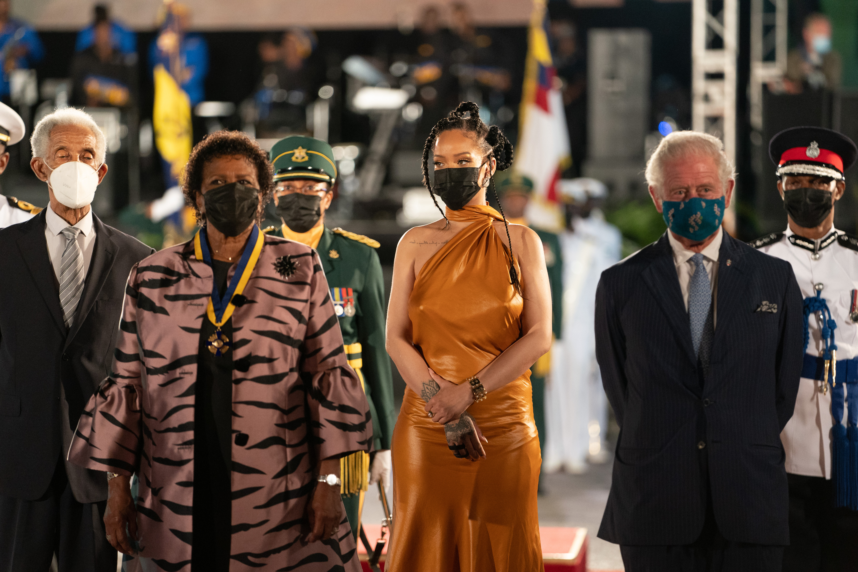 image Rihanna made national hero as Barbados becomes a republic