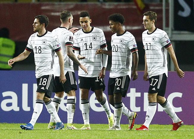 image Five Germany players isolating after positive Covid test