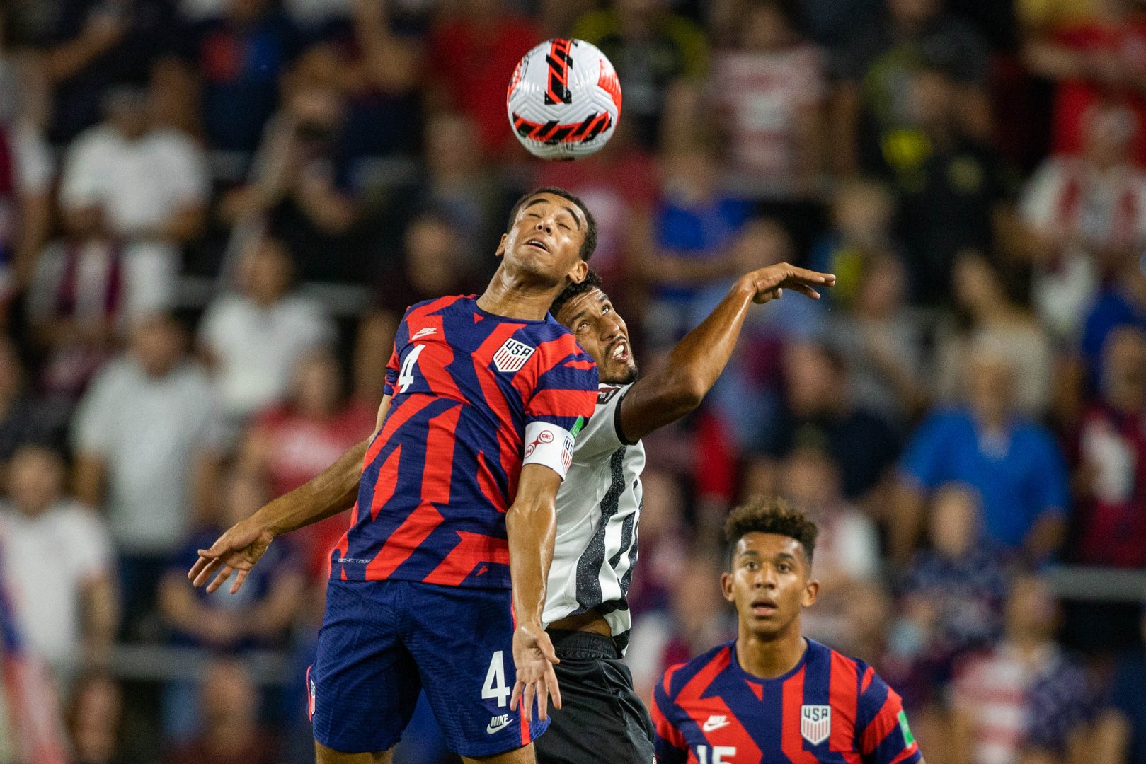 image Heading the ball is linked to cognitive impairment in retired professional footballers