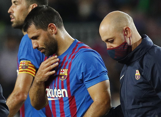 image Aguero plays down retirement rumours after health scare