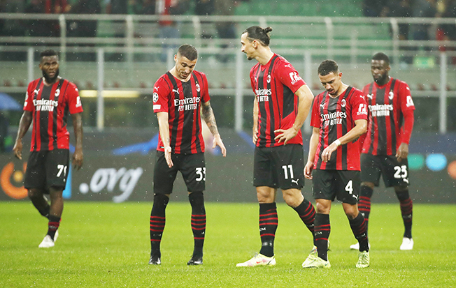image AC Milan on brink of exit after Porto draw