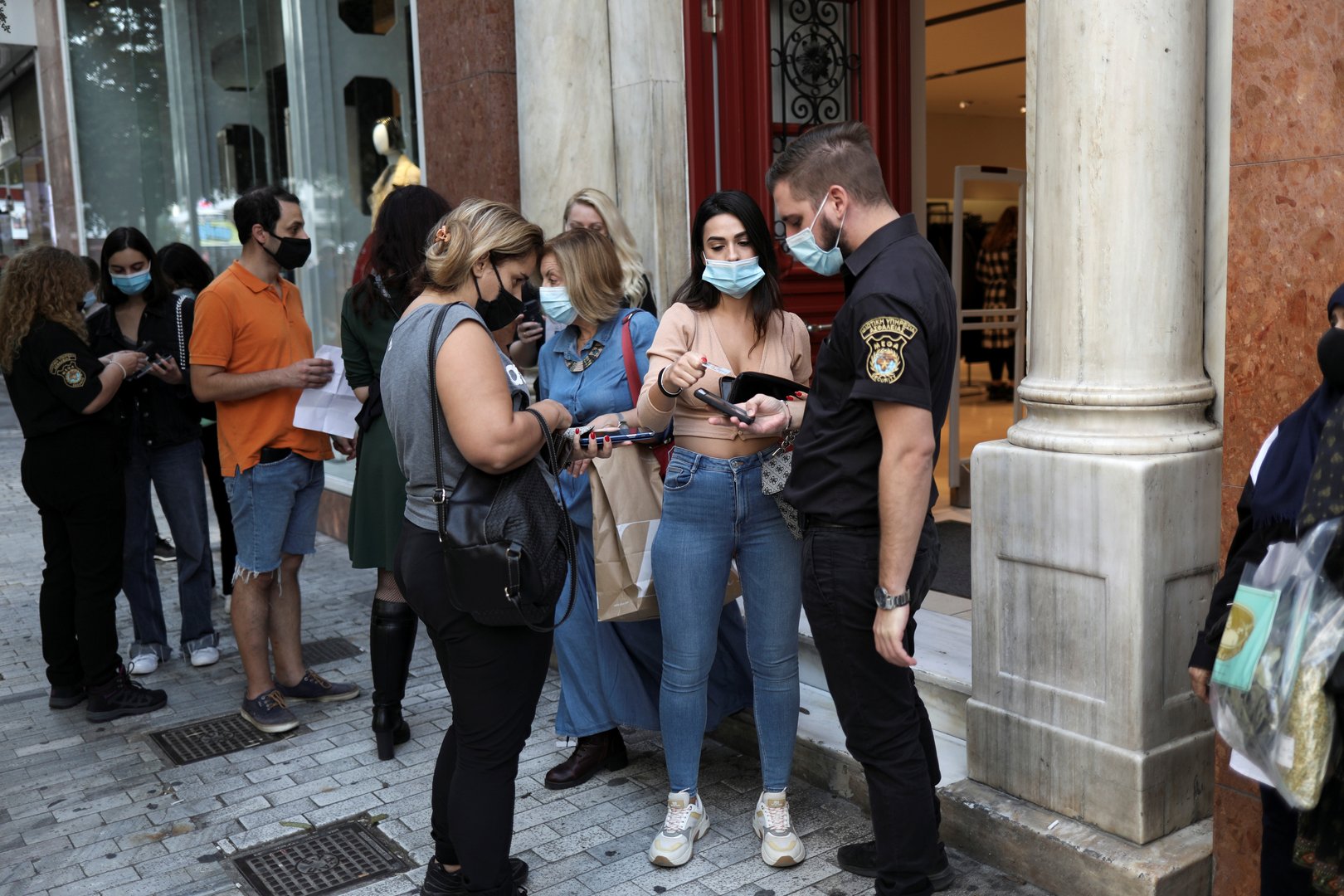 image Unvaccinated in Greece face new restrictions as Covid cases soar