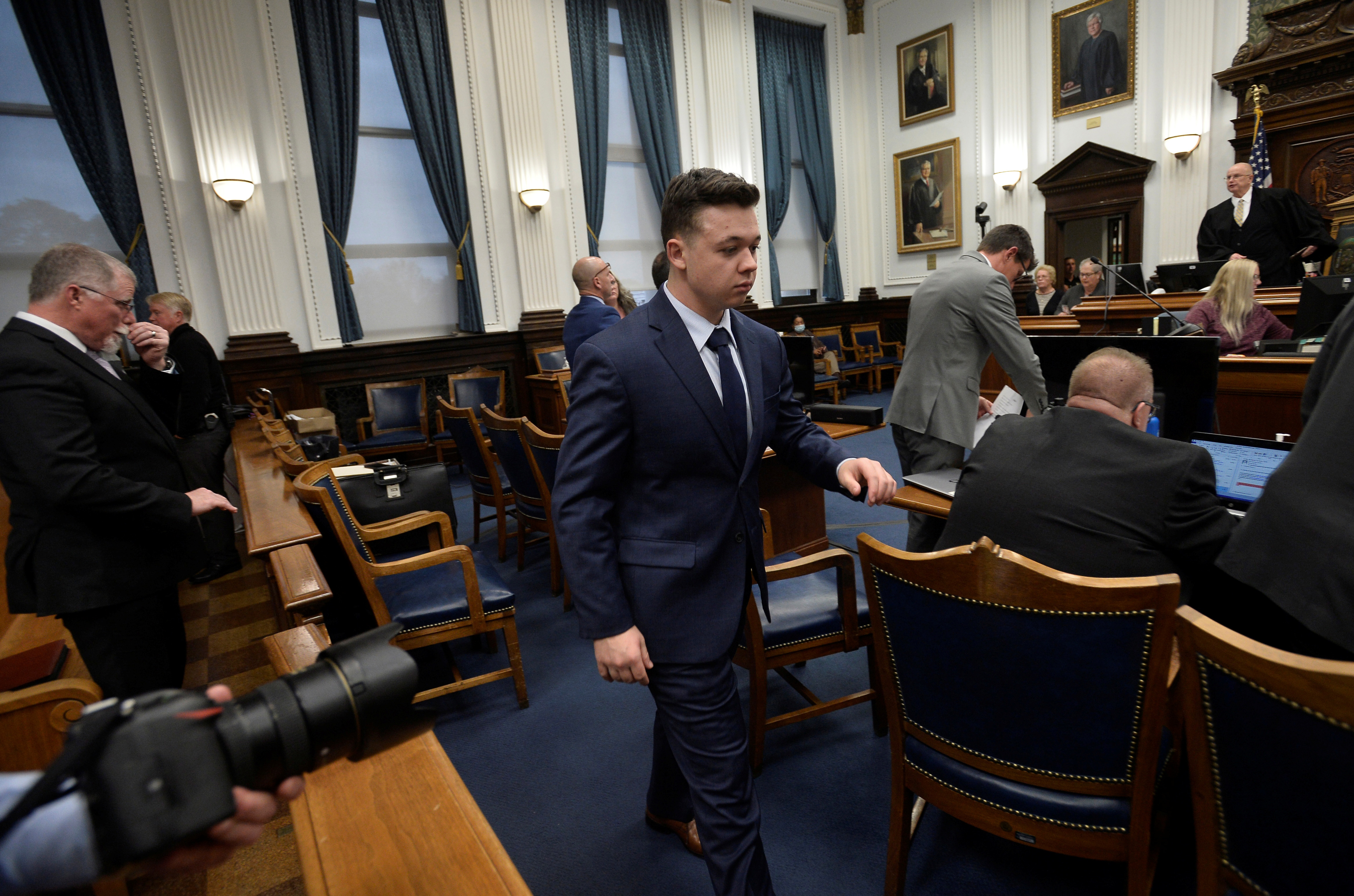 image Prosecutor in Rittenhouse murder trial tangles again with judge