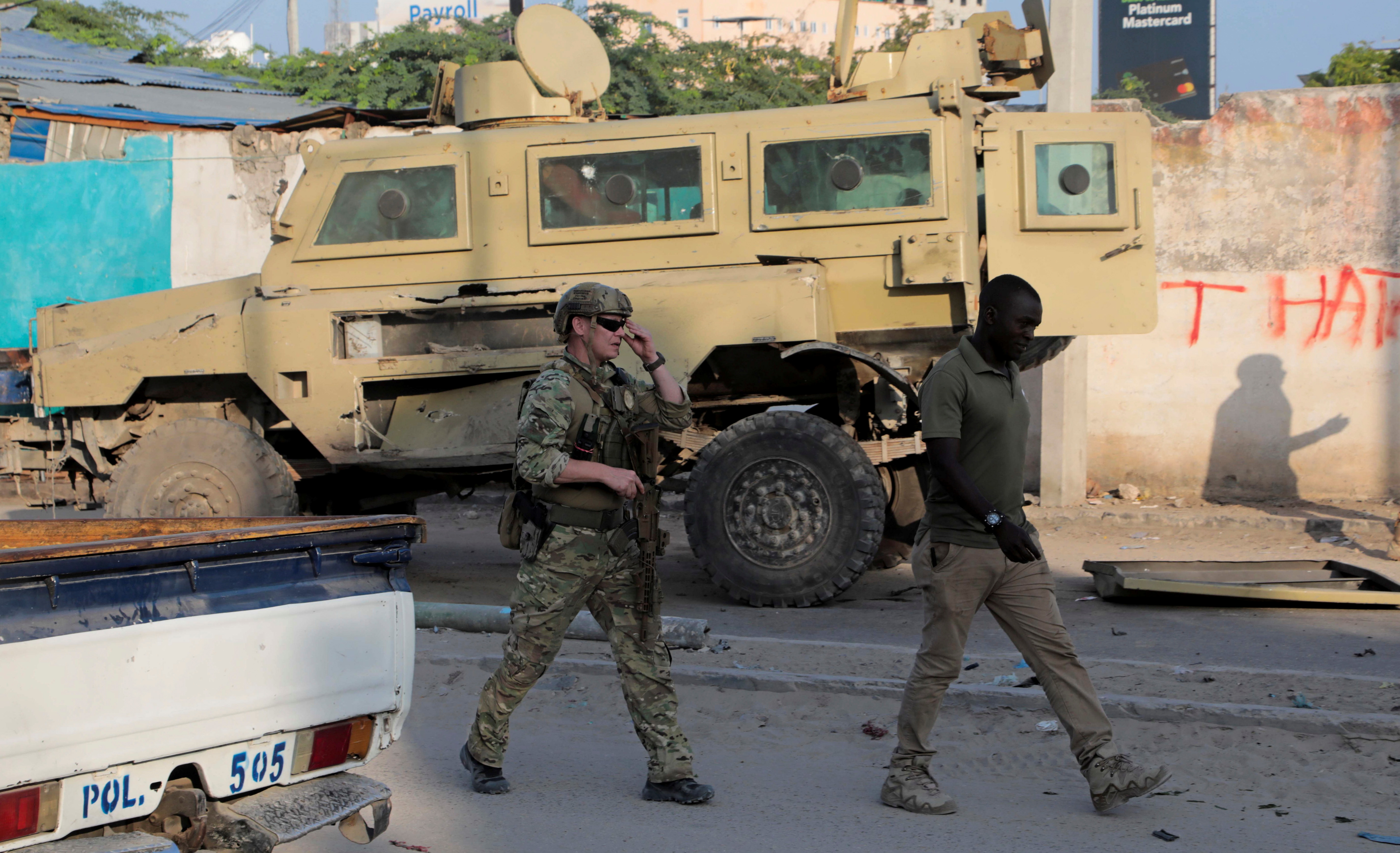 image At least five killed as huge explosion, gunfire rocks Somali capital