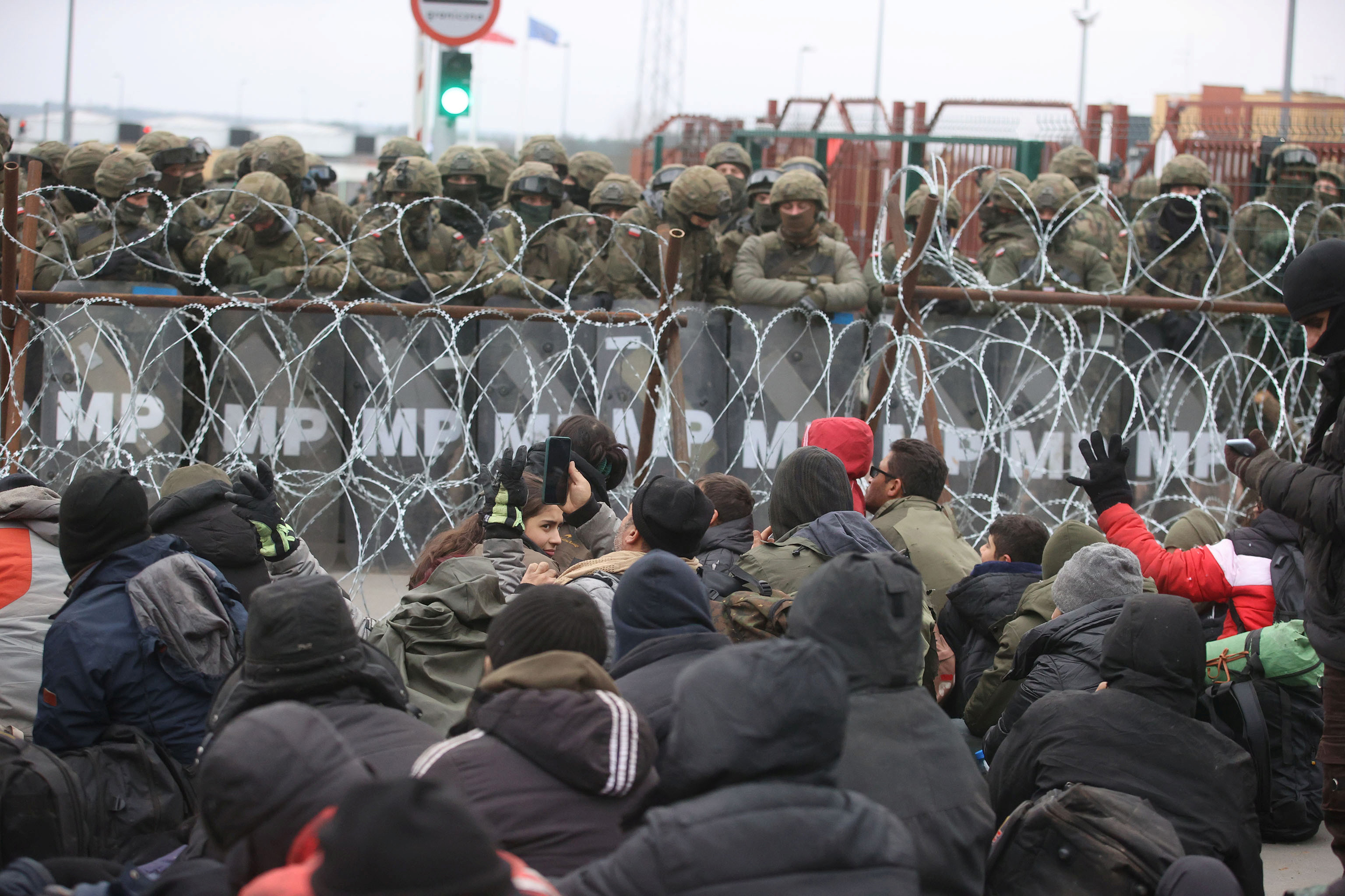 image Poland says Belarus keeps bringing migrants to its border
