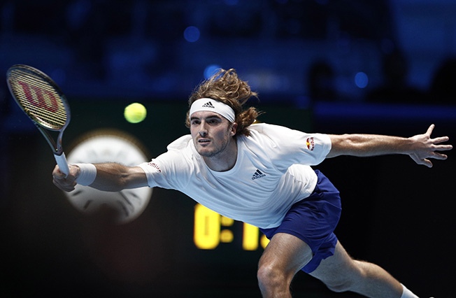 image Tsitsipas vows to step it up after defeat in ATP Finals opener
