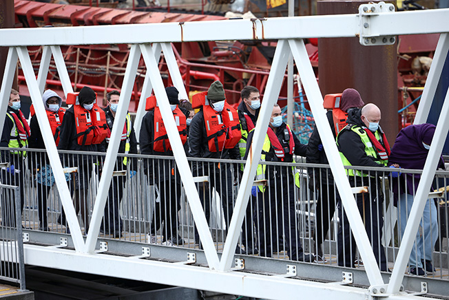 image PM Johnson orders review into English Channel migrant crisis