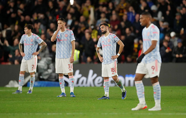 image Man Utd thrashed at Watford as Gerrard off to winning start