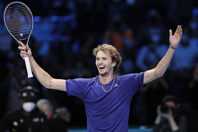 image Zverev downs Medvedev to win second ATP Finals crown