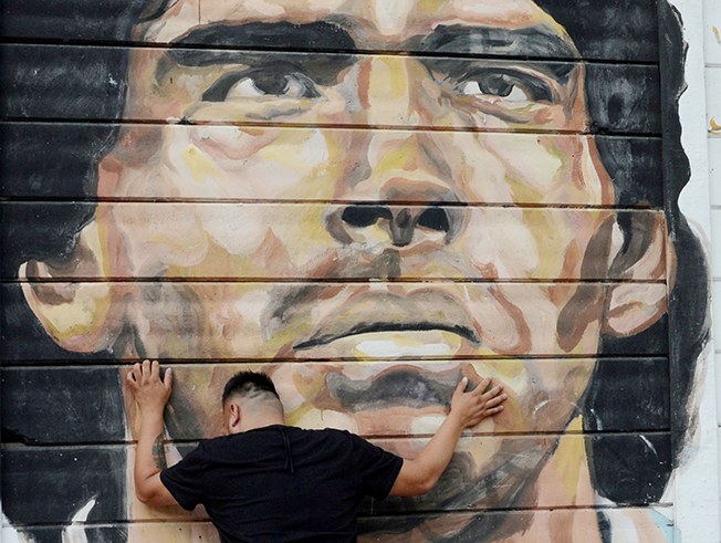image Maradona fans remember troubled great a year after his death