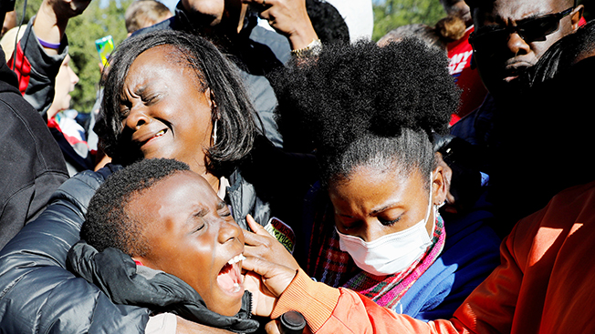 image Georgia jury convicts three white men of Arbery murder