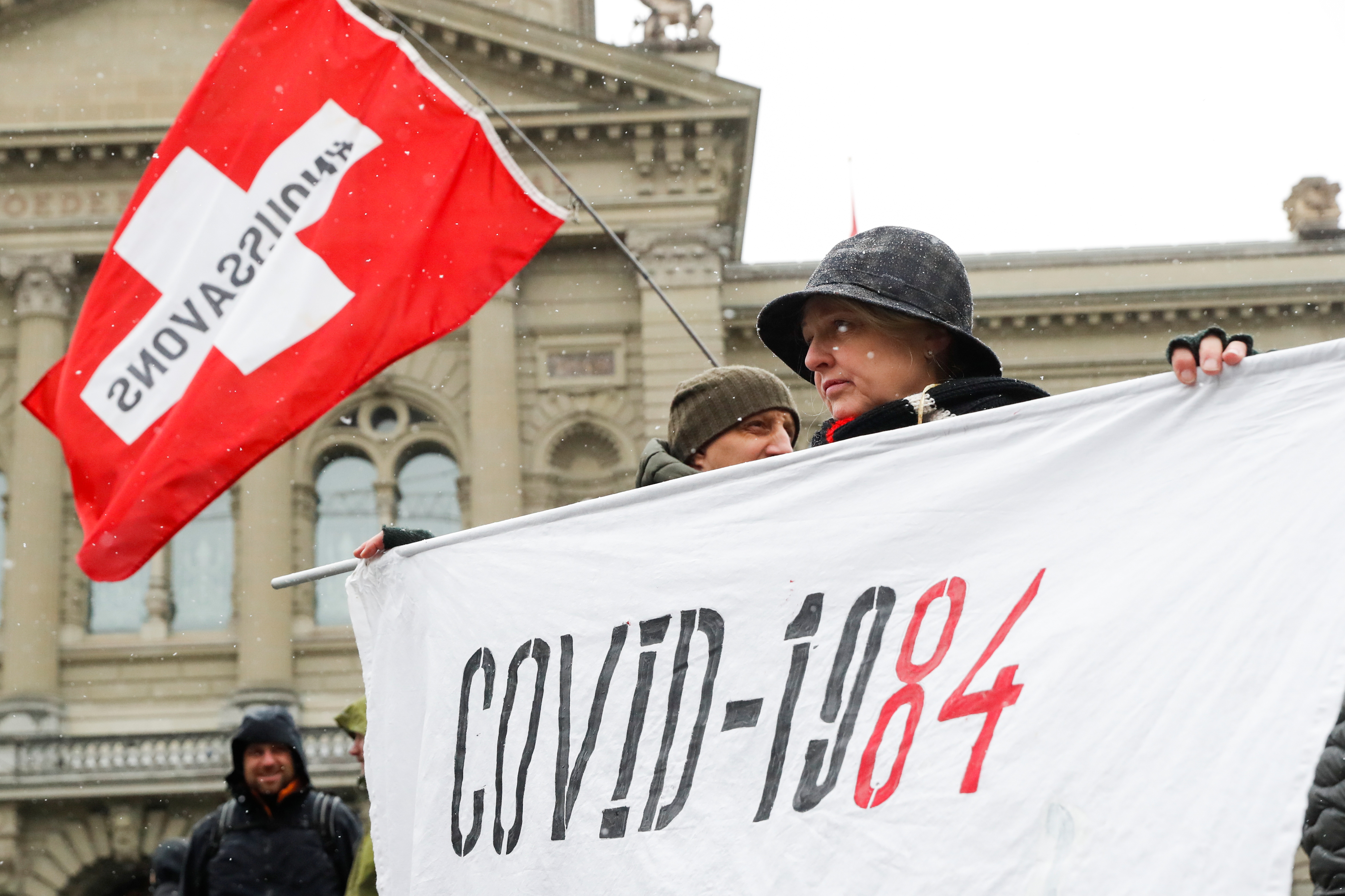 image Swiss vote in favour of country&#8217;s Covid pass in referendum