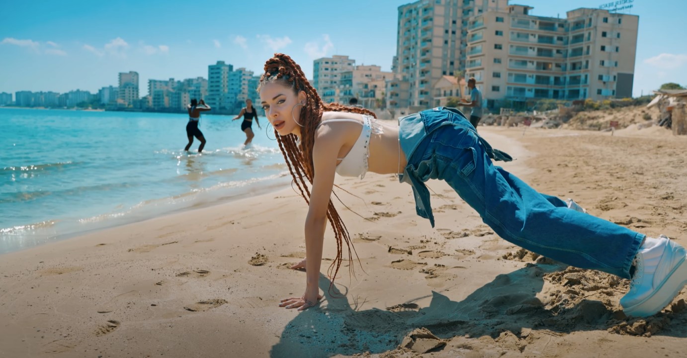 image Varosha pop video causes a stir