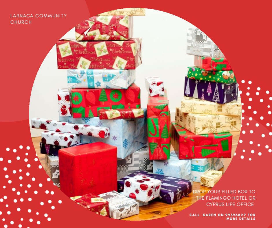 image Shoeboxes to make sure needy children get gifts at Christmas