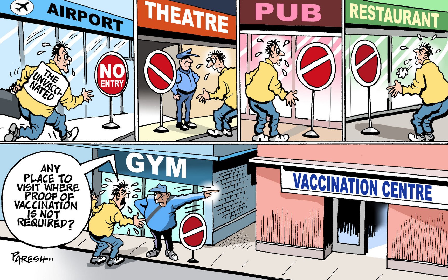the unvaccinated