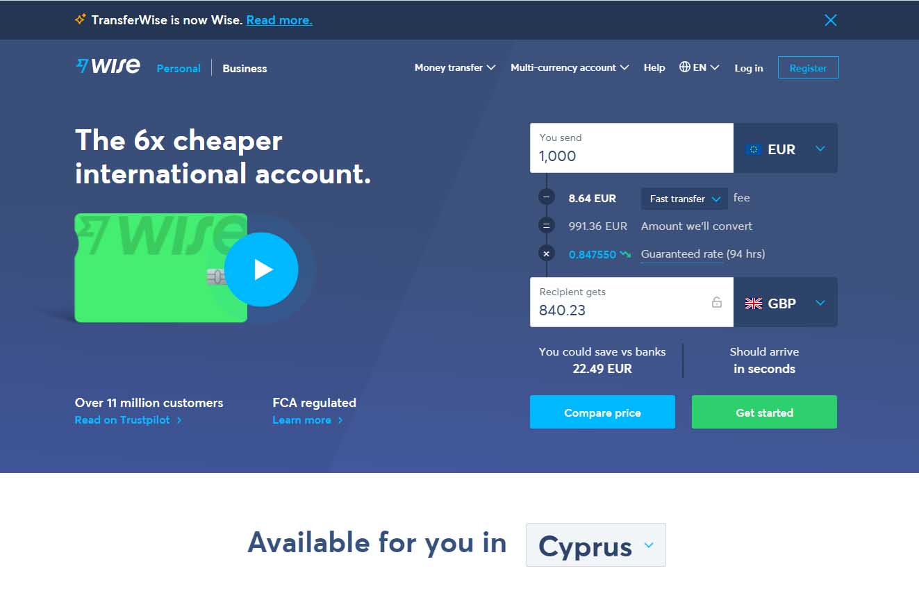 image Payments into BoC accounts blocked from popular money transfer company Wise