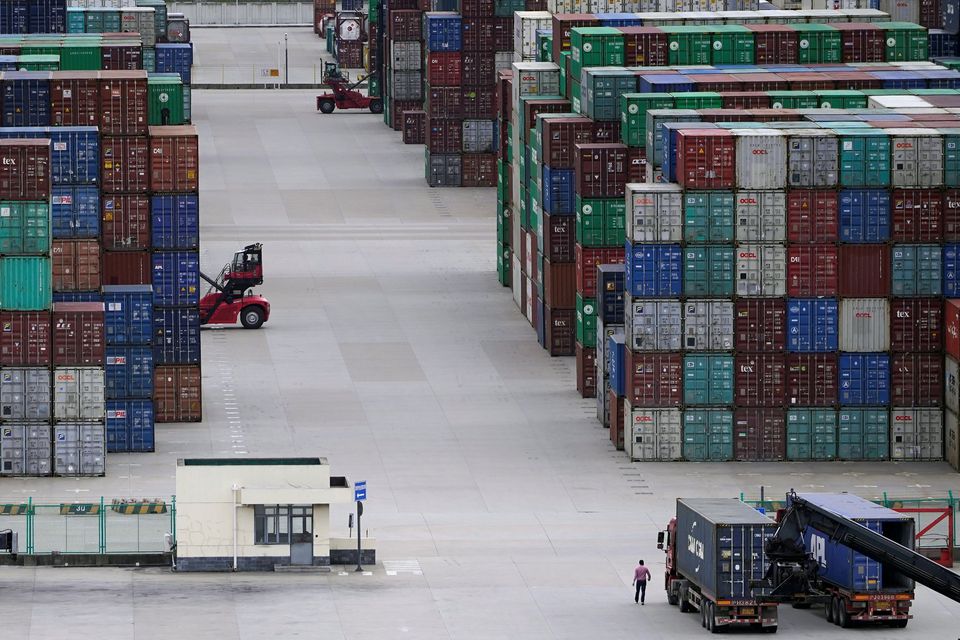 image China Oct exports beat forecasts, offer buffer to slowing domestic economy