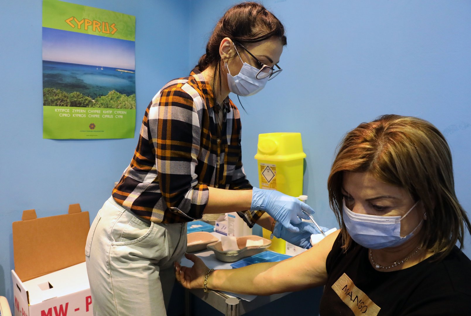 image Coronavirus: Mobile jab centre for wine area villages