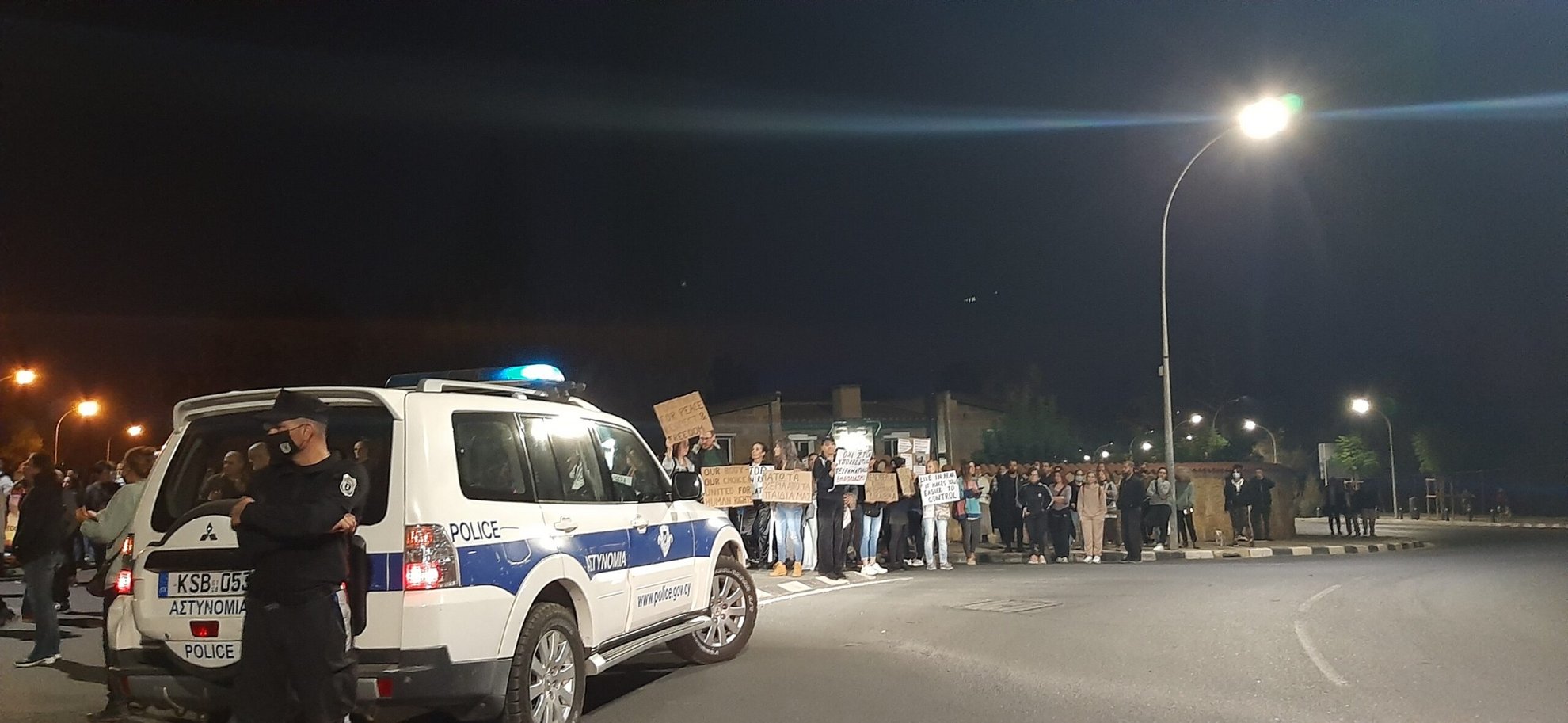 demo police