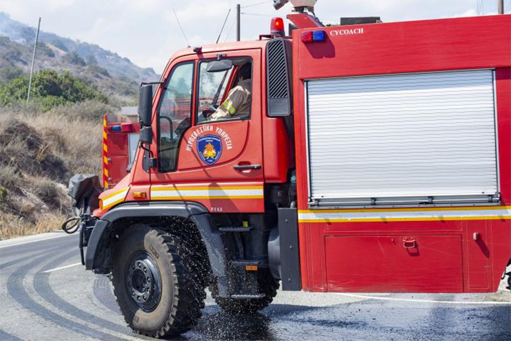 image Fires in Ayia Napa and Larnaca residences