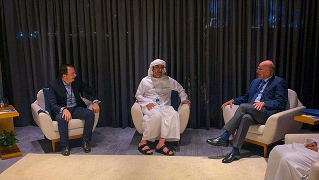 image FMs of Cyprus, Greece and UAE hold informal meeting in Dubai