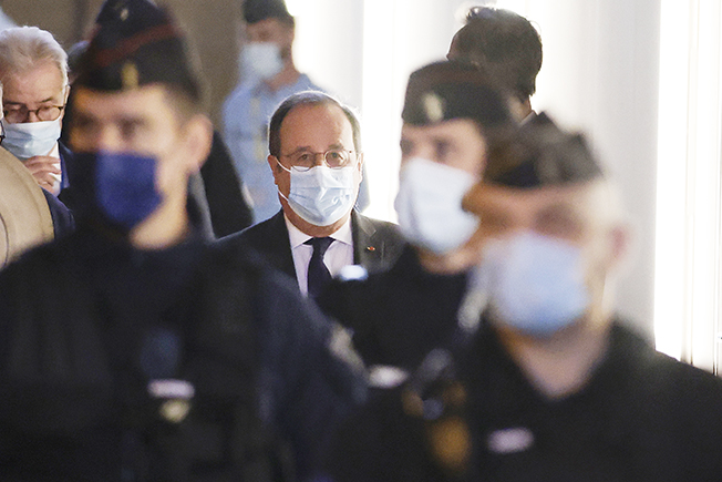 image France’s ex-president Hollande relives night of Paris attack during trial
