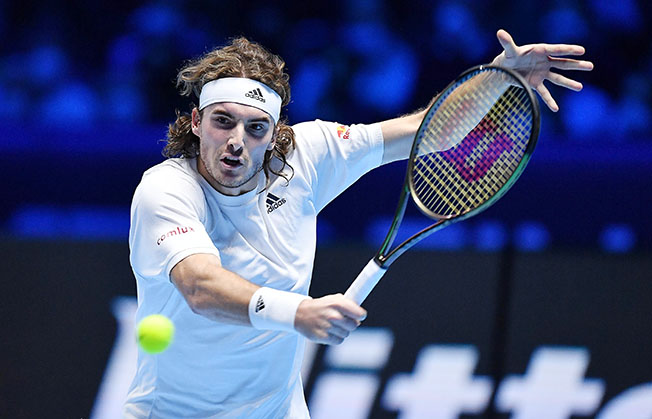 image Tsitsipas withdraws from ATP Finals with elbow injury