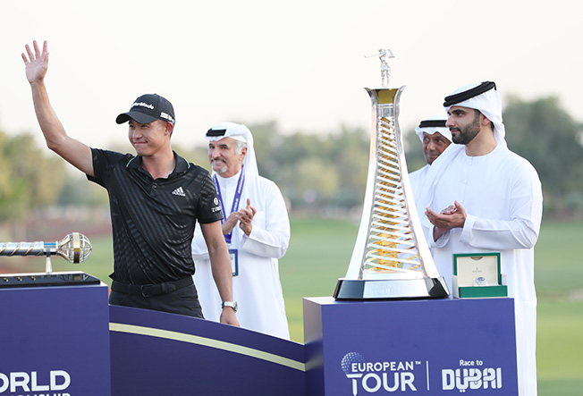 image Morikawa wins Race to Dubai as McIlroy’s frustrations boil over