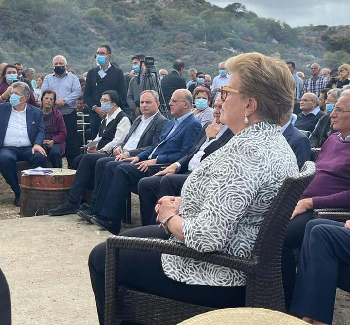 image Political leaders celebrate Maronite holy day in north