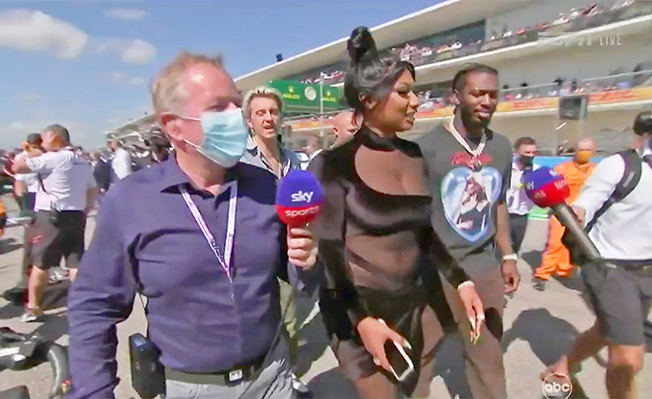image F1 bans bodyguards from the grid after Brundle incident