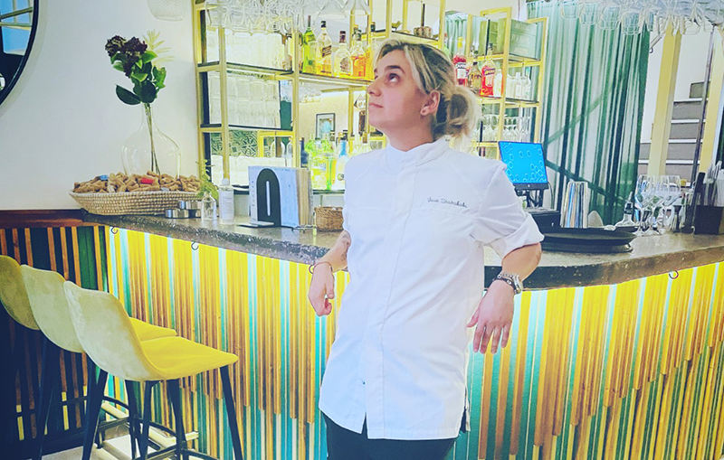 image A minute with  Vaia Stavrakaki  Chef