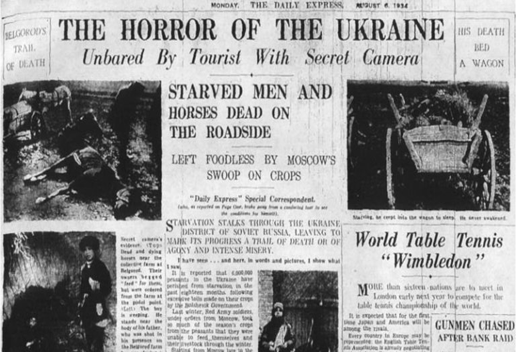 image Remembering Holomodor: famine genocide in the Ukraine