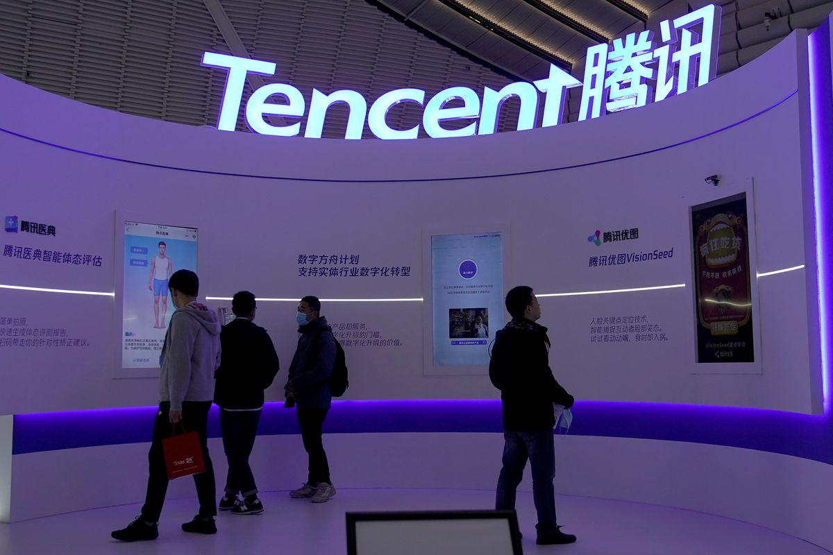 image China&#8217;s internet crackdown pushes Tencent to slowest profit growth in two years