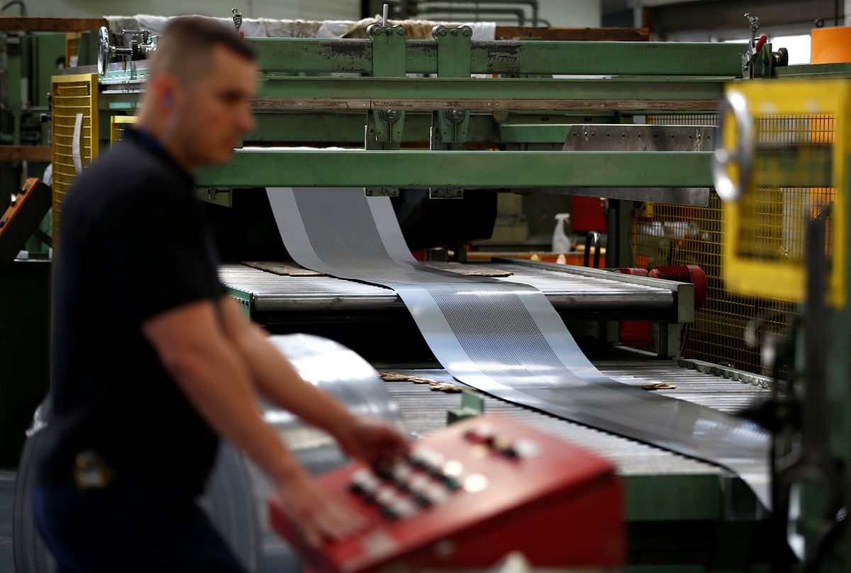 image UK factory export orders fall at fastest pace since Dec 2020