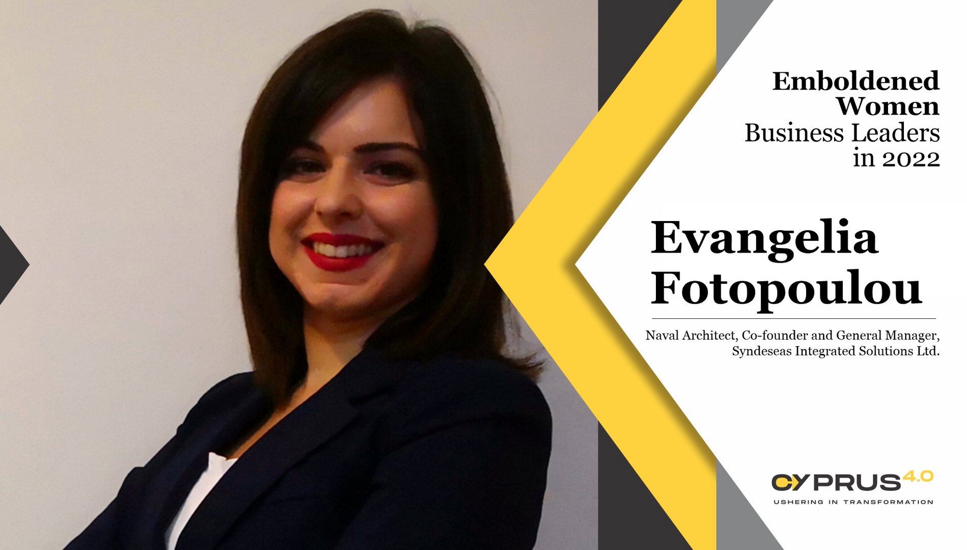 image Evangelia Fotopoulou: Emboldened Women Business Leaders in 2022