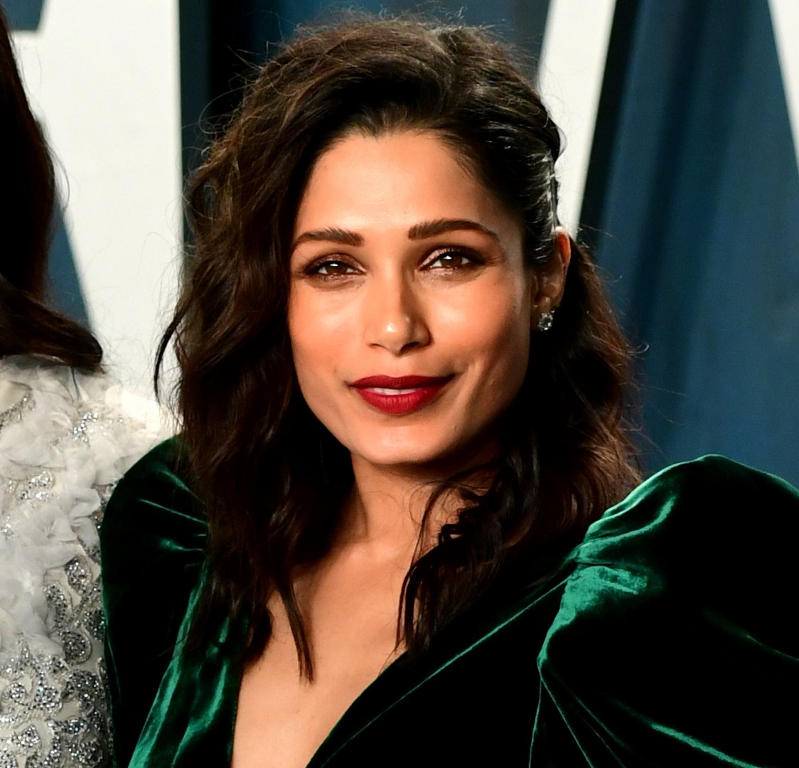 image Freida Pinto: Growing up in India made me want to star in a Christmas movie