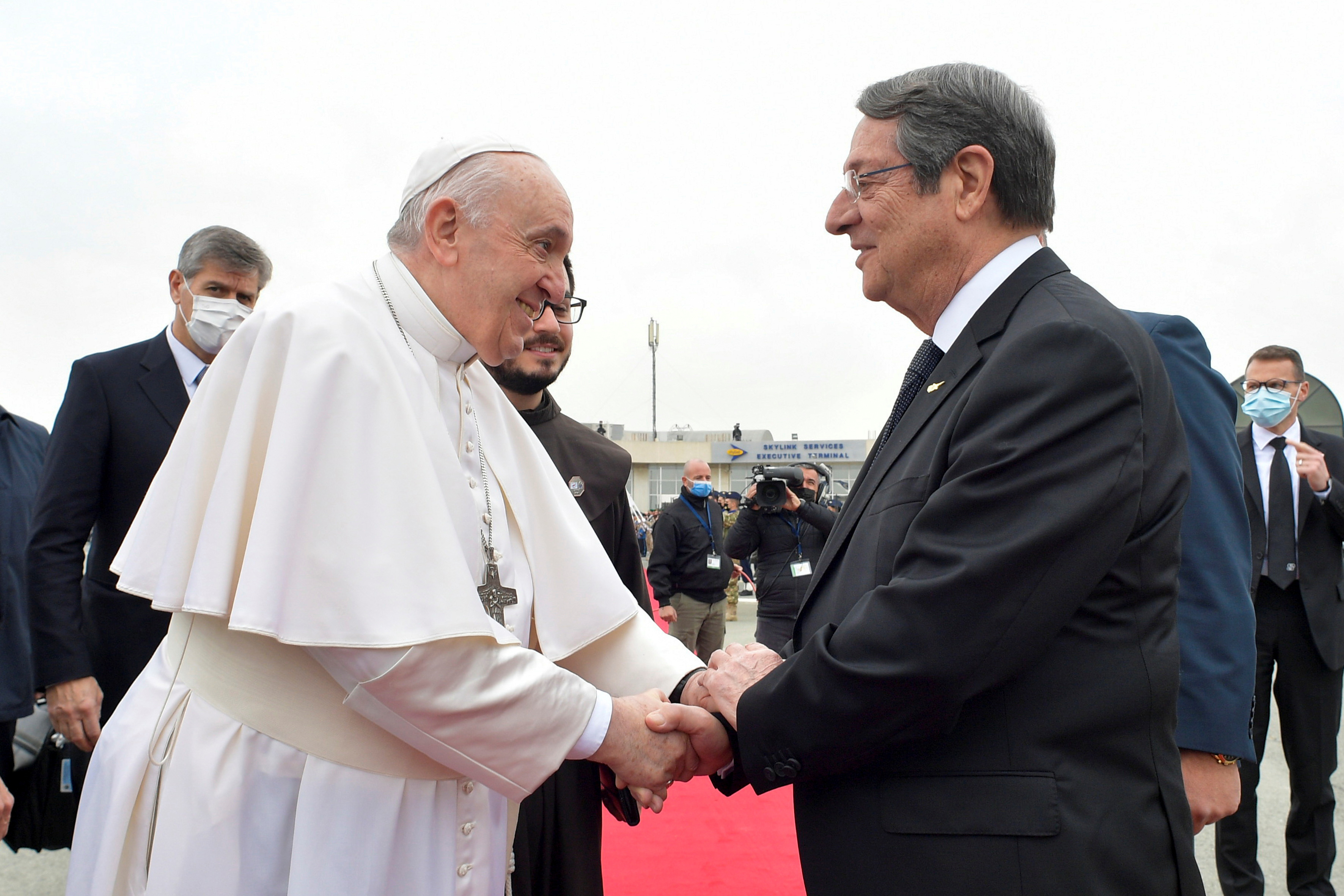image Pope sends letter of thanks to Anastasiades