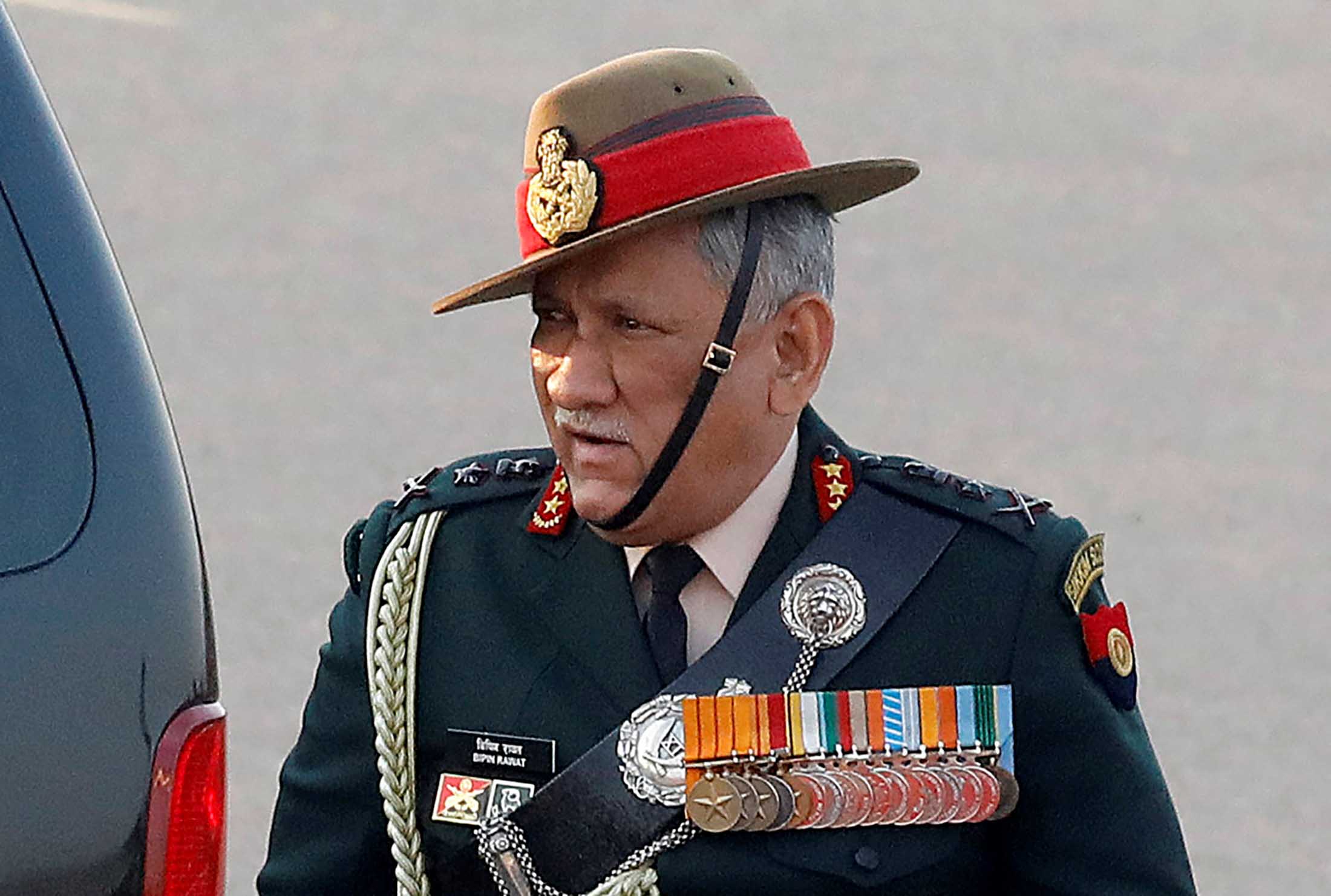 image India armed forces head among 13 dead in helicopter crash