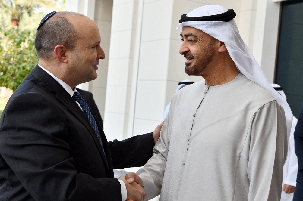 image New friends &#8211; UAE de facto ruler, Israel&#8217;s Bennett in &#8220;historic&#8221; meeting