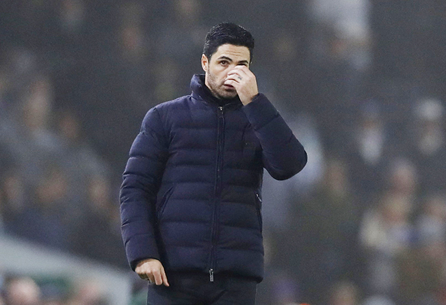 image Arsenal boss Arteta to miss City game after Covid positive test