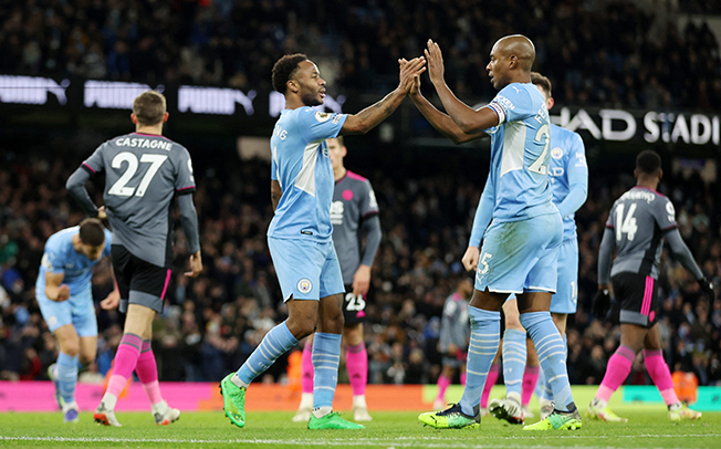 image Leaders City hit six in Boxing Day goal feast