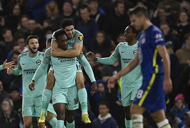 image Chelsea title push hit again by 1-1 draw with Brighton