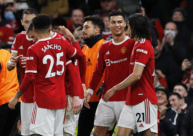 image Man United up to sixth after 3-1 win over Burnley