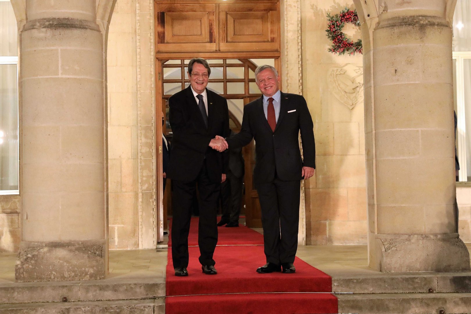 image Anastasiades welcomed King of Jordan (Update 1)