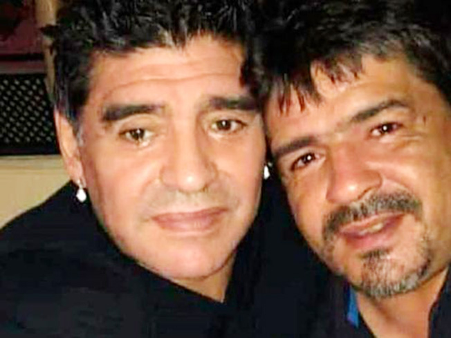 image Hugo Maradona dies a year after his brother Diego