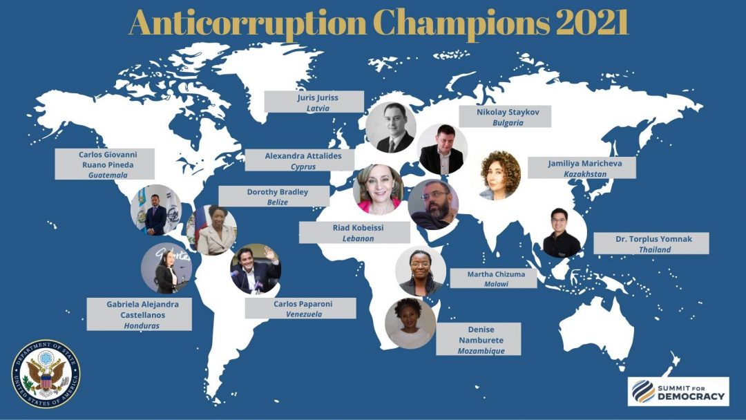 anti corruption map