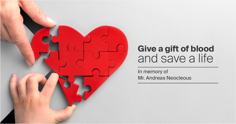 image Blood drive honours prominent late lawyer Andreas Neocleous