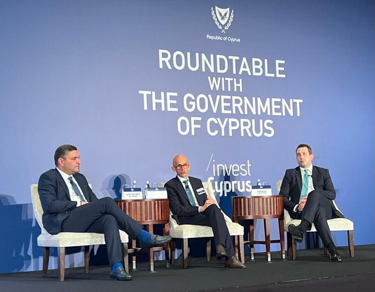 image Cypriot delegation led by Finance Minister woos investors in Dubai