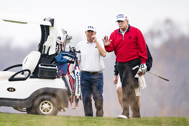image Trump, PGA reach settlement over golf club snub after Capitol siege